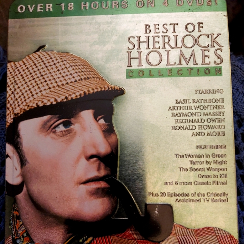Dvds, Sherlock Holmes, best of 4 disks